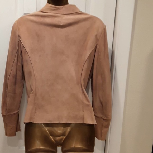 Lambskin Jacket Nigel Preston & Knight Sz L Lambskin Suede Grunge Jacket - Picture 2 of 9